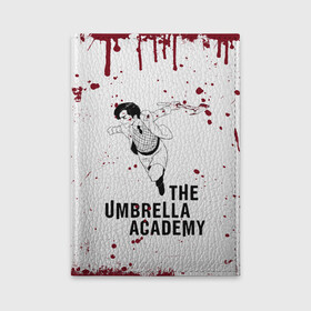 Обложка для автодокументов с принтом Number 5 | The Umbrella Academy (Z) в Белгороде, натуральная кожа |  размер 19,9*13 см; внутри 4 больших “конверта” для документов и один маленький отдел — туда идеально встанут права | 5 | dark horse comics | netflix | number 5 | the umbrella academy | umbrella | академия амбрелла | комикс | комильфо | номер 5 | реджинальд харгривз | харгривз | хэйзел