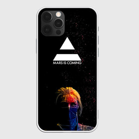 Чехол для iPhone 12 Pro Max с принтом MARS IS COMING 30StM в Белгороде, Силикон |  | 30 seconds to mars | 30 секунд до марса | 30 фстм | 30stm | 30сдм | jared leto | rock band | thirty seconds to mars | альтернативный | гранж | джаред лето | нео | пост | прогрессивный | рок группа | фети секондс ту марс | хард | шеннон