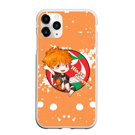 Чехол для iPhone 11 Pro Max матовый с принтом Hinata Shouyou | Haikyu | Волейбол (Z) в Белгороде, Силикон |  | Тематика изображения на принте: haikuu | haikyu | haikyuu | hinata shouyou | волейбол | спортивная манга | хайку | хайкю | хината