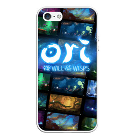 Чехол для iPhone 5/5S матовый с принтом Ori and the Will of the Wisps в Белгороде, Силикон | Область печати: задняя сторона чехла, без боковых панелей | adventure | collage | computer game | frames | ori | ori and the will of the wisps | spirit of the forest | дух леса | кадры | коллаж | компьютерная игра | ори | ори и блуждающие огоньки | приключения