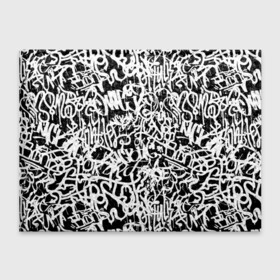 Обложка для студенческого билета с принтом Graffiti white on black в Белгороде, натуральная кожа | Размер: 11*8 см; Печать на всей внешней стороне | абстракция | граффити | надписи | надписи текстура | паттерн граффити | текстура | текстура граффити | шрифт