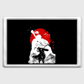 Магнит 45*70 с принтом Берсерк силуэт Гатса в Белгороде, Пластик | Размер: 78*52 мм; Размер печати: 70*45 | Тематика изображения на принте: berserk | аниме | берсерк | бирсерк | гатс | гатц | клеймо