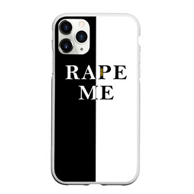 Чехол для iPhone 11 Pro матовый с принтом Rape Me | Kurt Cobain (+спина) (Z) в Белгороде, Силикон |  | cobain | kurt | kurt donald cobain | nirvana | rape me | rock | smile | альтернативный рок | гранж | дэйв грол | крист новоселич | курт кобейн | нирвана | рок | смайл