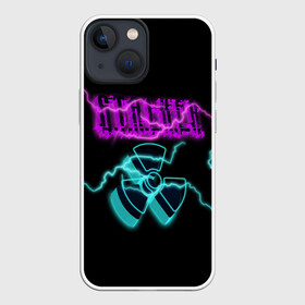 Чехол для iPhone 13 mini с принтом STALKER LIGHTNING STRIKE в Белгороде,  |  | game | neon | stalker | stalker 2 | зона | игра | молния | неон | радиация | сталкер | сталкер 2 | чернобыль