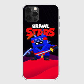 Чехол для iPhone 12 Pro с принтом Ниндзя ЭШ Ash Brawl Stars в Белгороде, силикон | область печати: задняя сторона чехла, без боковых панелей | Тематика изображения на принте: ash | brawl | brawl stars | brawlstars | brawl_stars | аш | бравл | бравлстарс | эш