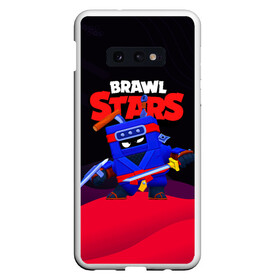 Чехол для Samsung S10E с принтом Ниндзя ЭШ Ash Brawl Stars в Белгороде, Силикон | Область печати: задняя сторона чехла, без боковых панелей | Тематика изображения на принте: ash | brawl | brawl stars | brawlstars | brawl_stars | аш | бравл | бравлстарс | эш