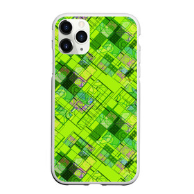 Чехол для iPhone 11 Pro Max матовый с принтом Ярко-зеленый абстрактный узор в Белгороде, Силикон |  | Тематика изображения на принте: абстрактный | геометрический | детский | зеленый неоновый | креативный | модный | молодежный | неоновый | яркий зеленый