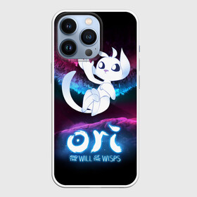 Чехол для iPhone 13 Pro с принтом Ori and the Will of the Wisps в Белгороде,  |  | adventure | fairy forest | night | ori | ori and the will of the wisps | pc game | spirit of the forest | дух леса | компьютерная игра | ночь | ори | ори и блуждающие огоньки | приключения | сказочный лес