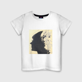 Детская футболка хлопок с принтом Andy Warhol art в Белгороде, 100% хлопок | круглый вырез горловины, полуприлегающий силуэт, длина до линии бедер | andy | art | pop | warhol | арт | коллаж | поп | портрет | фото | художник