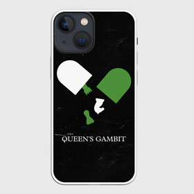 Чехол для iPhone 13 mini с принтом Qweens gambit в Белгороде,  |  | chess | serial | the queens gambit | аня тейлор джой | сериал | сериалы | ход королевы | шахматы | элизабет хармон