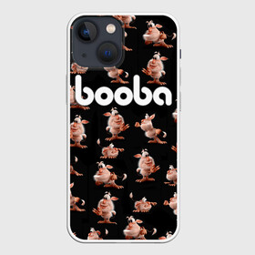 Чехол для iPhone 13 mini с принтом Booba в Белгороде,  |  | anime | booba | brownie | cartoon   tv series | childrens | different poses | inquisitive | mysterious character | аниме | буба | детский | домовой | загадочный персонаж | любознательный | мульт   сериал | разные позы