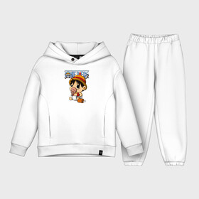 Детский костюм хлопок Oversize с принтом Малыш Луффи One Piece в Белгороде,  |  | anime | manga | monkey d. luffy | one piece | аниме | большой куш | ван пис | вон пис | капитан | король пиратов | луси | луфи | луффи | луффи но уми | луффи таро | манга | манки д. луффи | мугивара | пират | пятый император