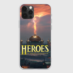 Чехол для iPhone 12 Pro с принтом Heroes of Might and Magic | HoM (Z) в Белгороде, силикон | область печати: задняя сторона чехла, без боковых панелей | heroes | heroes of might and magic | hom | oldskull | герои | герои меча | герои меча и магии | олдскулл