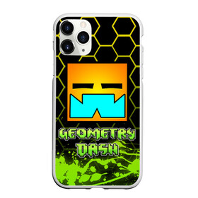 Чехол для iPhone 11 Pro матовый с принтом Geometry Dash (Классика) в Белгороде, Силикон |  | dash | geometry | geometry dash | геометри десш | квадрат | мобильная игра | шеометри даш