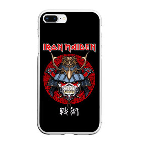 Чехол для iPhone 7Plus/8 Plus матовый с принтом Iron Maiden, Senjutsu в Белгороде, Силикон | Область печати: задняя сторона чехла, без боковых панелей | iron maiden | senjutsu | айрон мейден | группы | музыка | рок | самурпй | хеви метал | череп