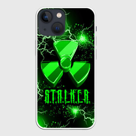 Чехол для iPhone 13 mini с принтом S.T.A.L.K.E.R.  NEON МОЛНИЯ в Белгороде,  |  | game | stalker | stalker 2 | зона | игра | неон | радиация | сталкер | сталкер 2 | чернобыль
