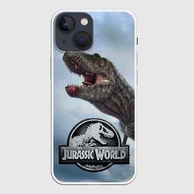 Чехол для iPhone 13 mini с принтом Jurassic World | Мир Юрского периода (Z) в Белгороде,  |  | dino | дино | динозавр | динозавры | кино | мир юрского периода | тирекс | фильм | юрский | юрский период