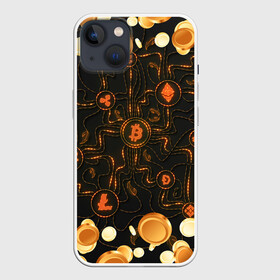 Чехол для iPhone 13 с принтом Криптовалюта | Crypto (Z) в Белгороде,  |  | binance coin | bitcoin | blockchain | btc | cardano | crypto | ethereum | litecoin | polkadot | tether | xrp | биткоин | блокчейн | валюта | деньги | криптовалюта | майнер | майнинг | цифровая валюта | цифровое золото | эфир