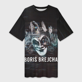 Платье-футболка 3D с принтом Boris Brejcha  Mask в Белгороде,  |  | boris brejcha | brejcha | dj | high tech | music | techno | trans | борис брейча | брейча | брейча диджей | диджей | минимал | музыка | музыкант | техно | транс