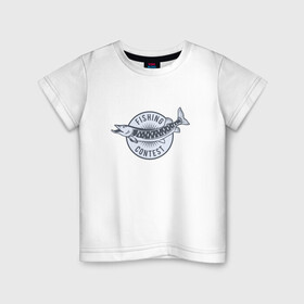 Детская футболка хлопок с принтом Рыболовное соревнование в Белгороде, 100% хлопок | круглый вырез горловины, полуприлегающий силуэт, длина до линии бедер | fish | fishing | мужику | мужчине | на рыбалке | на рыбалку | рыба | рыбак | рыбакам | рыбаку | рыбалка | удочка