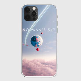 Чехол для iPhone 12 Pro с принтом No mans sky в Белгороде, силикон | область печати: задняя сторона чехла, без боковых панелей | game | games | no mans sky | no men sky | space | выжывалка | игра | игры | космические корабли | космический корабль | космос | ноу менс скай | планеты | путешествие | путешествия