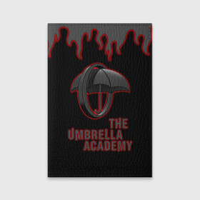 Обложка для паспорта матовая кожа с принтом The Umbrella Academy | Академи в Белгороде, натуральная матовая кожа | размер 19,3 х 13,7 см; прозрачные пластиковые крепления | dark horse comics | the umbrella academy | umbrella | академия амбрелла | комикс | комильфо