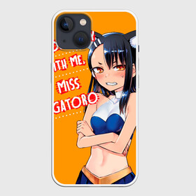 Чехол для iPhone 13 с принтом Кошка Нагаторо в Белгороде,  |  | hayase nagatoro | nagatoro | nagatoro art | издевайся нагаторо арт | нагаторо | нагаторо аниме | нагаторо арт | нагаторо манга | не издевайся нагаторо | не издевайся нагаторо аниме