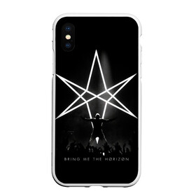 Чехол для iPhone XS Max матовый с принтом Bring Me the Horizon концерт в Белгороде, Силикон | Область печати: задняя сторона чехла, без боковых панелей | bmth | bring me the horizon | horizon | группы | музыка | рок