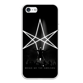 Чехол для iPhone 5/5S матовый с принтом Bring Me the Horizon концерт в Белгороде, Силикон | Область печати: задняя сторона чехла, без боковых панелей | bmth | bring me the horizon | horizon | группы | музыка | рок