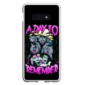 Чехол для Samsung S10E с принтом A Day to Remember в Белгороде, Силикон | Область печати: задняя сторона чехла, без боковых панелей | Тематика изображения на принте: a day to remember | adtr | волки | группы | музыка | рок