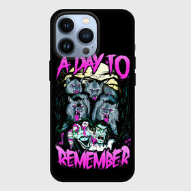 Чехол для iPhone 13 Pro с принтом A Day to Remember в Белгороде,  |  | Тематика изображения на принте: a day to remember | adtr | волки | группы | музыка | рок