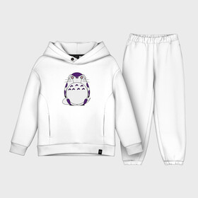 Детский костюм хлопок Oversize с принтом Totoro Frieza в Белгороде,  |  | Тематика изображения на принте: dragon ball | frieza | ghibli | japan | nature | neigbor | totoro | анимация | аниме | гибли | друг | животные | лес | манга | милый | миядзаки | мой сосед тоторо | мульт | мультфильм | природа | сосед | торияма | тоторо | фриза