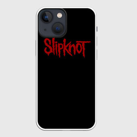Чехол для iPhone 13 mini с принтом Slipknot (+Спина) в Белгороде,  |  | slipknot | лого | музыка | надпись | рок | текст | типография