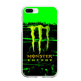 Чехол для iPhone 7Plus/8 Plus матовый с принтом MONSTER ENERGY NEON LOGO в Белгороде, Силикон | Область печати: задняя сторона чехла, без боковых панелей | Тематика изображения на принте: monster | monster energy | монстер | монстер енерджи | монстер енэрджи | монстер энерджи | неон | энергетик | энергетический напиток