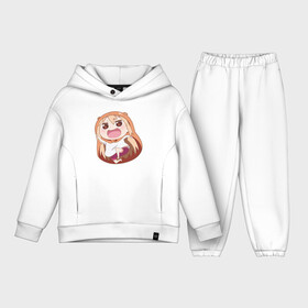 Детский костюм хлопок Oversize с принтом Umaru в Белгороде,  |  | anime | himouto umaru chan | umaru | umaru chan | аниме | аниме сереал | двуличная сестрёнка умару | мульт  фильм | мультсериал | умару | умару дома | умару чан