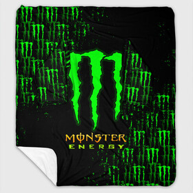 Плед с рукавами с принтом MONSTER ENERGY NEON | МОНСТЕР в Белгороде, 100% полиэстер | Закругленные углы, все края обработаны. Ткань не мнется и не растягивается. Размер 170*145 | Тематика изображения на принте: monster | monster energy | монстер | монстер енерджи | монстер енэрджи | монстер энерджи | неон | энергетик | энергетический напиток