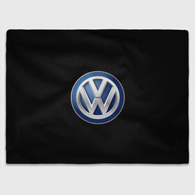 Плед 3D с принтом Volkswagen логотип в Белгороде, 100% полиэстер | закругленные углы, все края обработаны. Ткань не мнется и не растягивается | golf | logo | polo | tuareg | volkswagen | vw | авто | автомобиль | лого | логотип | машина | пассат | поло | сс | тачка | тигуан | туарег | фольксваген | цц