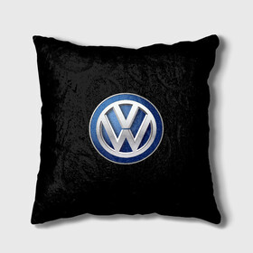 Подушка 3D с принтом Volkswagen логотип в Белгороде, наволочка – 100% полиэстер, наполнитель – холлофайбер (легкий наполнитель, не вызывает аллергию). | состоит из подушки и наволочки. Наволочка на молнии, легко снимается для стирки | golf | logo | polo | tuareg | volkswagen | vw | авто | автомобиль | лого | логотип | машина | пассат | поло | сс | тачка | тигуан | туарег | фольксваген | цц