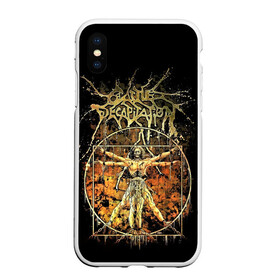 Чехол для iPhone XS Max матовый с принтом Cattle Decapitation в Белгороде, Силикон | Область печати: задняя сторона чехла, без боковых панелей | Тематика изображения на принте: cattle decapitation | грайндкор | группы | дэт метал | дэтграйнд | музыка | рок