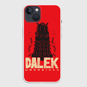 Чехол для iPhone 13 с принтом Dalek в Белгороде,  |  | doctor who | serial | доктор кто | путешествия во времени | сериал | сериалы | фантастика