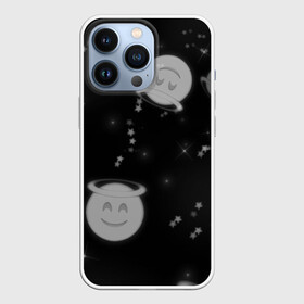 Чехол для iPhone 13 Pro с принтом Смайл в Белгороде,  |  | ангел | звёзды | милота | смайл | смайлик | смайлики | эмодзи