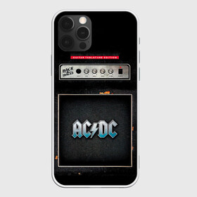 Чехол для iPhone 12 Pro с принтом Backtracks - AC/DC в Белгороде, силикон | область печати: задняя сторона чехла, без боковых панелей | Тематика изображения на принте: ac dc | acdc | acdc ас дс | angus | back in black | highway to hell | mckinnon | you | австралийская | ангус янг | ас дс | асдс | блюз | в форме | гитара | группа | крис слэйд | метал | молния | музыка | певец | рок | рок н ролл | стиви янг