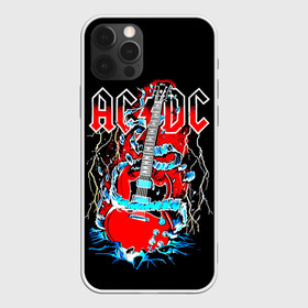 Чехол для iPhone 12 Pro Max с принтом AC/DC гитара  в Белгороде, Силикон |  | Тематика изображения на принте: ac dc | acdc | acdc ас дс | angus | back in black | highway to hell | mckinnon | you | австралийская | ангус янг | ас дс | асдс | блюз | в форме | гитара | группа | крис слэйд | метал | молния | музыка | певец | рок | рок н ролл | стиви янг