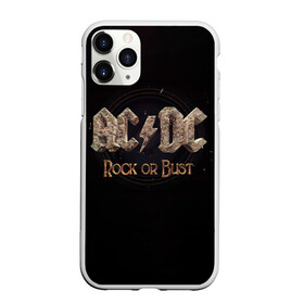 Чехол для iPhone 11 Pro матовый с принтом AC/DC Rock or Bust в Белгороде, Силикон |  | Тематика изображения на принте: ac dc | acdc | acdc ас дс | angus young | back in black | highway to hell | mckinno | австралийская | ангус янг | ас дс | асдс | блюз | в форме | гитара | группа | крис слэйд | метал | молния | музыка | певец | рок | рок н ролл | стиви янг