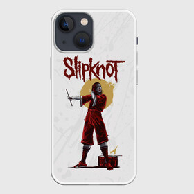 Чехол для iPhone 13 mini с принтом SLIPKNOT | СЛИПКНОТ (Z) в Белгороде,  |  | joey jordison | rock | slipknot | джордисон джои | петля | рок | скользящий узел | слипкнот | тяжелый рок | удавка