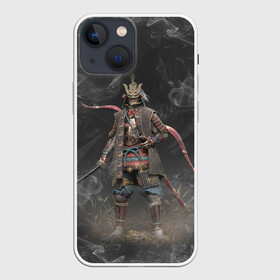 Чехол для iPhone 13 mini с принтом Warrior | Sekiro shadows die twice (Z) в Белгороде,  |  | sekiro shadows die twice | warrior | warriors | воин | дзу дай то вайсу | миядзаки | самурай | сэкиро сядо | тени умирают дважды