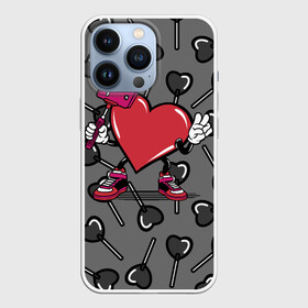 Чехол для iPhone 13 Pro с принтом Сердечко сэлфи в Белгороде,  |  | peace | selfi | мир | сердечко | сердце | сэлфи | фотка