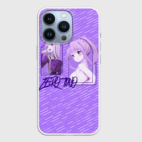 Чехол для iPhone 13 Pro с принтом Zero Two в прямоугольнике в Белгороде,  |  | darling | darling in the franxx | zero two | вайфу | зеро ту | код 002 | любимый во франксе | франкс