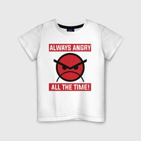 Детская футболка хлопок с принтом Angry marines в Белгороде, 100% хлопок | круглый вырез горловины, полуприлегающий силуэт, длина до линии бедер | angry marine | space marine | warhammer | вархаммер | мемы | приколы | смайлик
