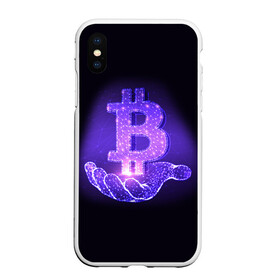 Чехол для iPhone XS Max матовый с принтом BITCOIN IN HAND | БИТКОИН в Белгороде, Силикон | Область печати: задняя сторона чехла, без боковых панелей | Тематика изображения на принте: bitcoin | btc | coin | биткоин | биткойн | валюта | деньги | криптовалюта | монета | платёжная система | технология